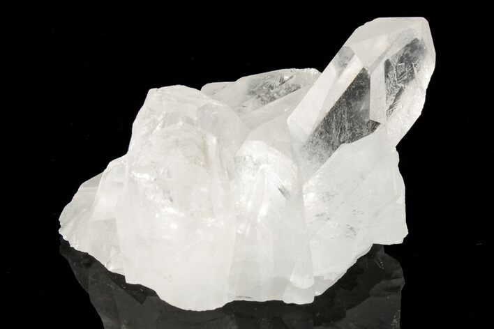 Clear Quartz Crystal Cluster - Brazil #203742